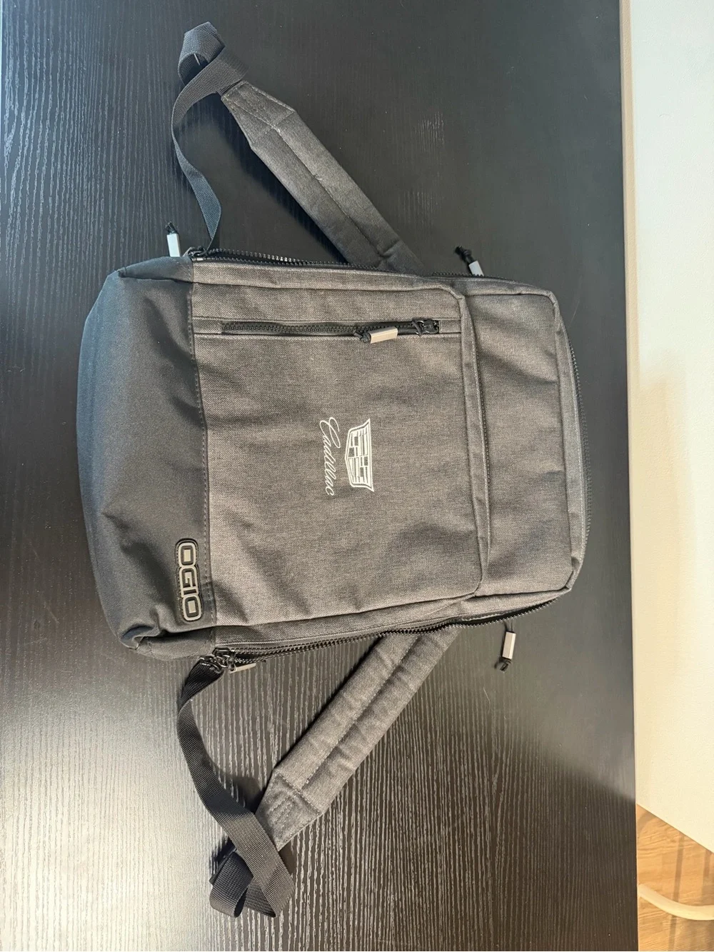 OGIO Men's Charcoal Gray Cadillac Logo Backpack